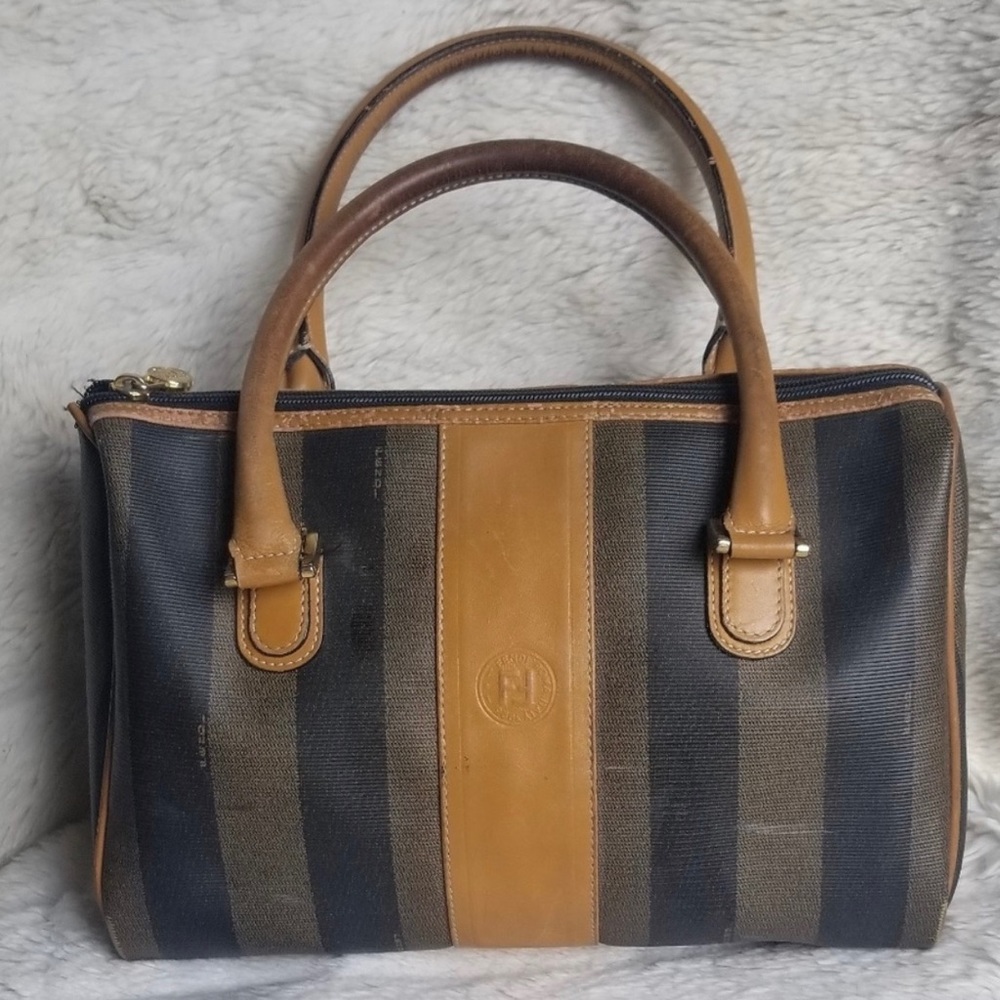 Authentic Fendi Vintage Boston Bag